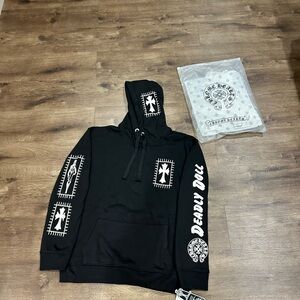 Black Graphic Hoodie